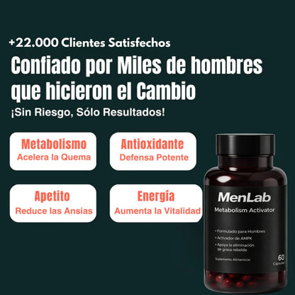 MenLab® - Recuperá un Aspecto Firme y Masculino y Volvé a Sentirte Orgulloso de Lo Que Ves en el Espejo