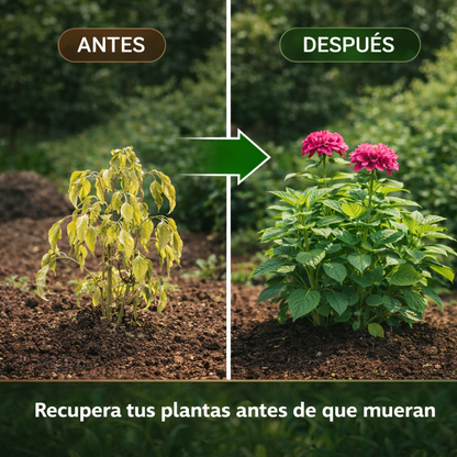 VIRESTA PODER DE RAÍZ™ Activador natural de suelo para plantas más fuertes y sanas (Ordena hoy y ahorra de un 22% a un 41% en tu compra)