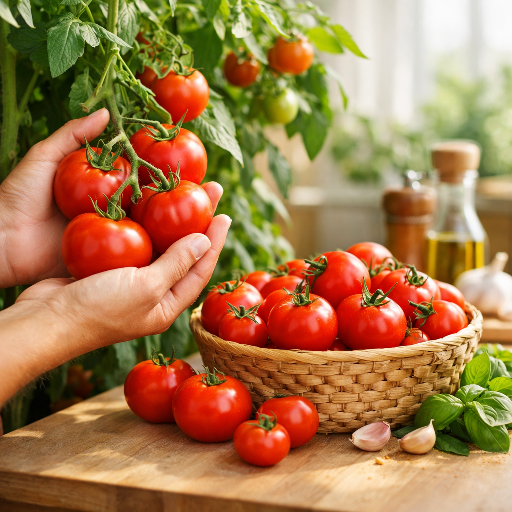 Semillas de Tomate para Cultivar Tomates Grandes, Rojos y Llenos de Sabor en Casa