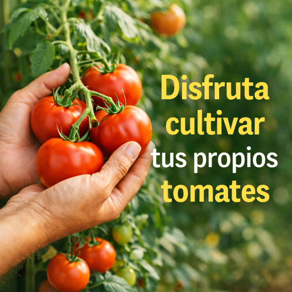 Semillas de Tomate para Cultivar Tomates Grandes, Rojos y Llenos de Sabor en Casa