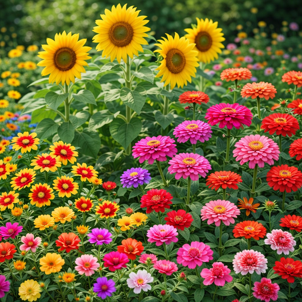 Semillas Mixtas para convertir tu Jardín en un Espectáculo de Flores - Paquete con 100 semillas