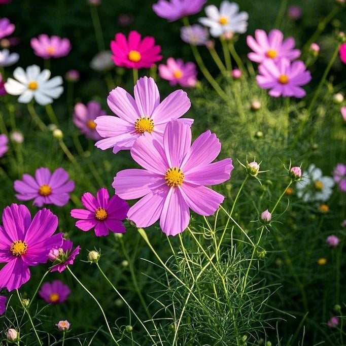 Semillas de Cosmea Sensación tipo Jazmín – El Perfume de Dios (una mezcla natural de aroma envolvente y belleza floral)